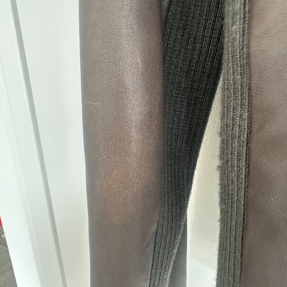 Vince 100% Leather Jacket (Size L Shows Wear) - Picture 9 of 15